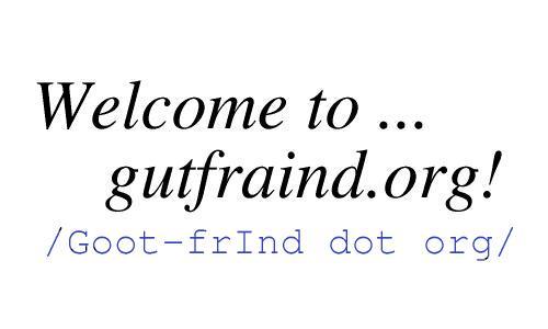 Welcome to gutfraind.org